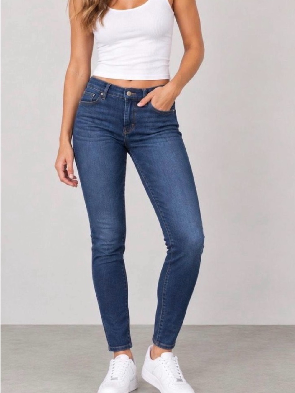 Madewell 9” Mid-Rise Skinny Women's 29 Medium Blue Jeans